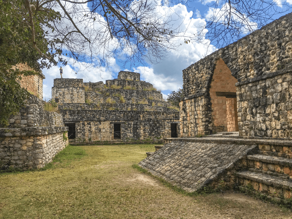 Ek Balam archeological site in Yucatan Mexico