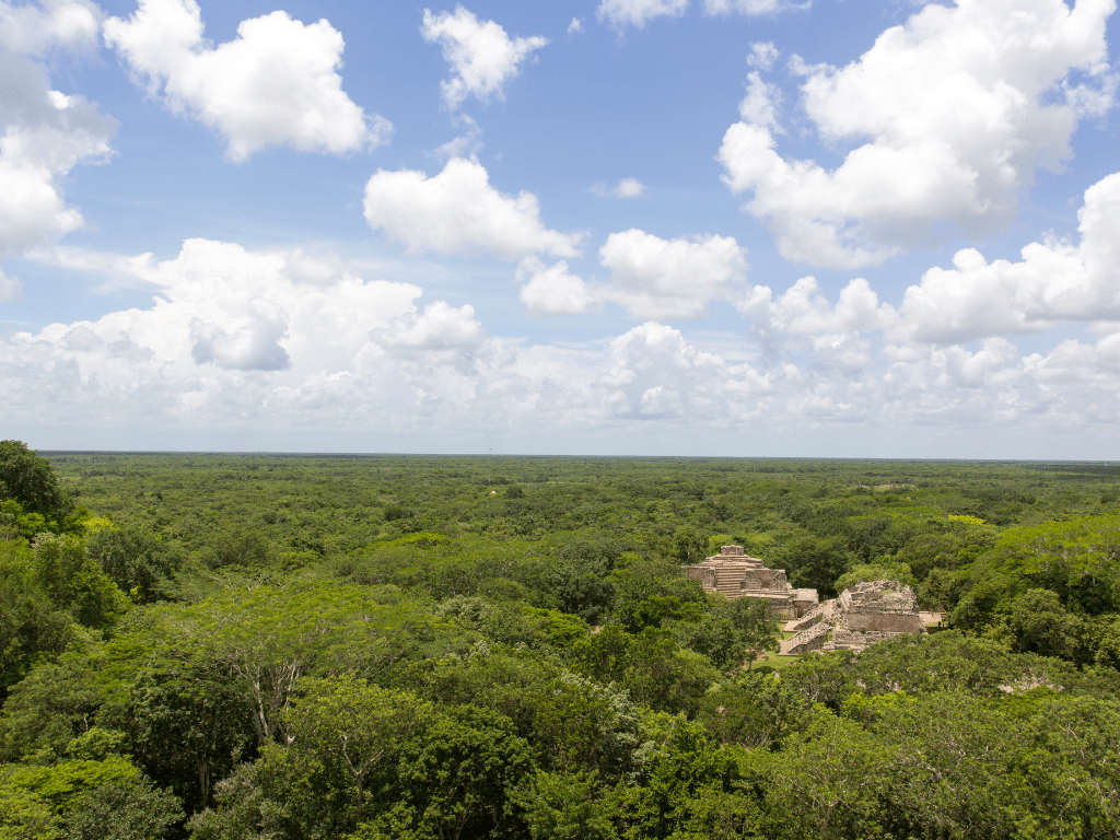 Ek Balam archeological site in Yucatan Mexico