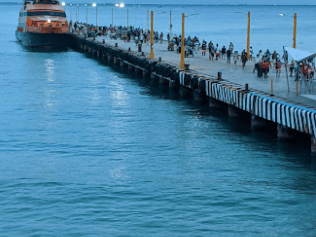 Playa de Carmen ferry landing