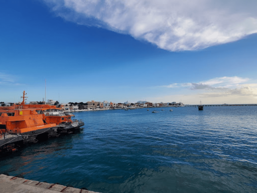 Cozumel ferry landing