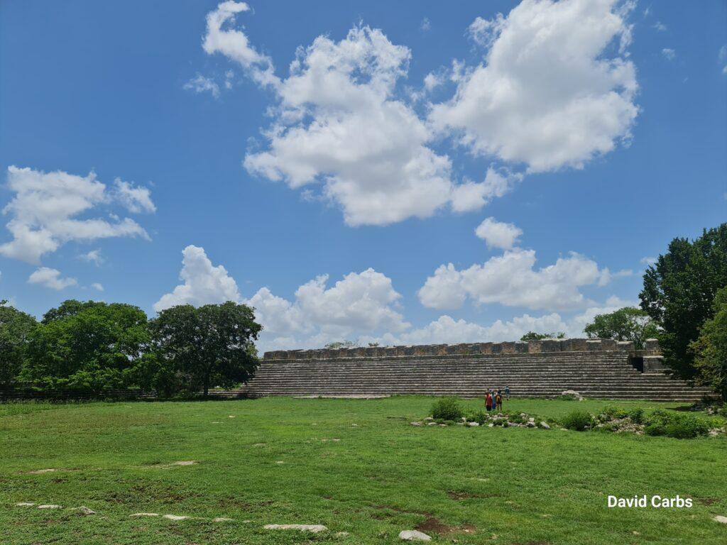 One of 8 thousand structures at Dzibilchaltun Mayan ruins