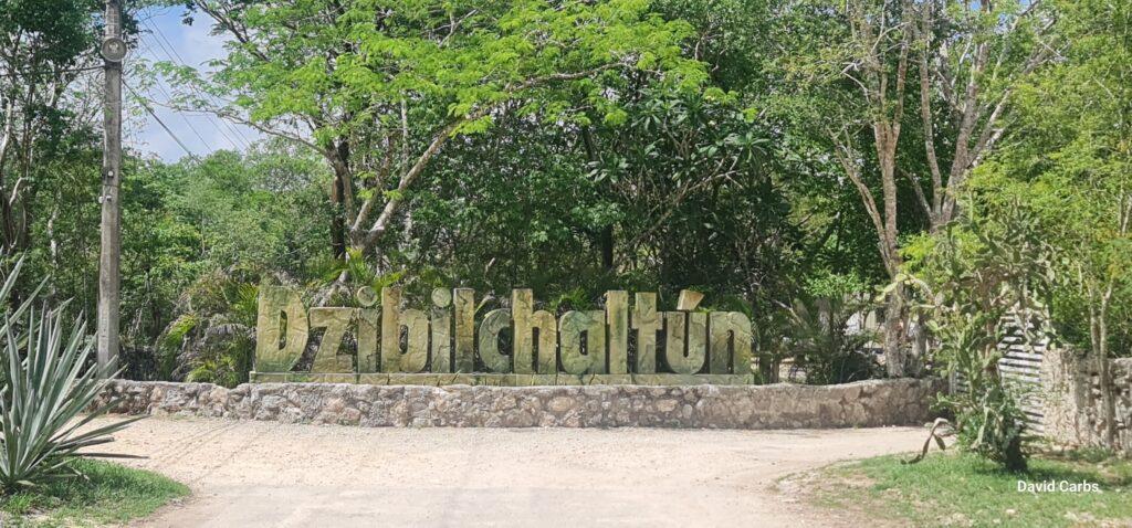 Entrance to the Dzibilchaltun ruins